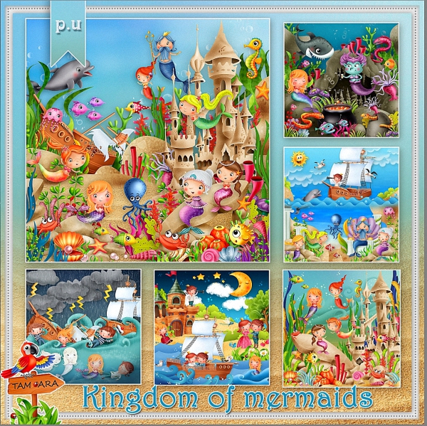 Kingdom of mermaids collection - Click Image to Close
